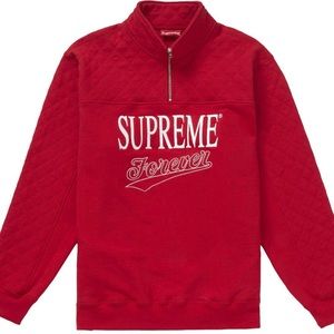 Supreme Forever Half Zip Sweatshirt